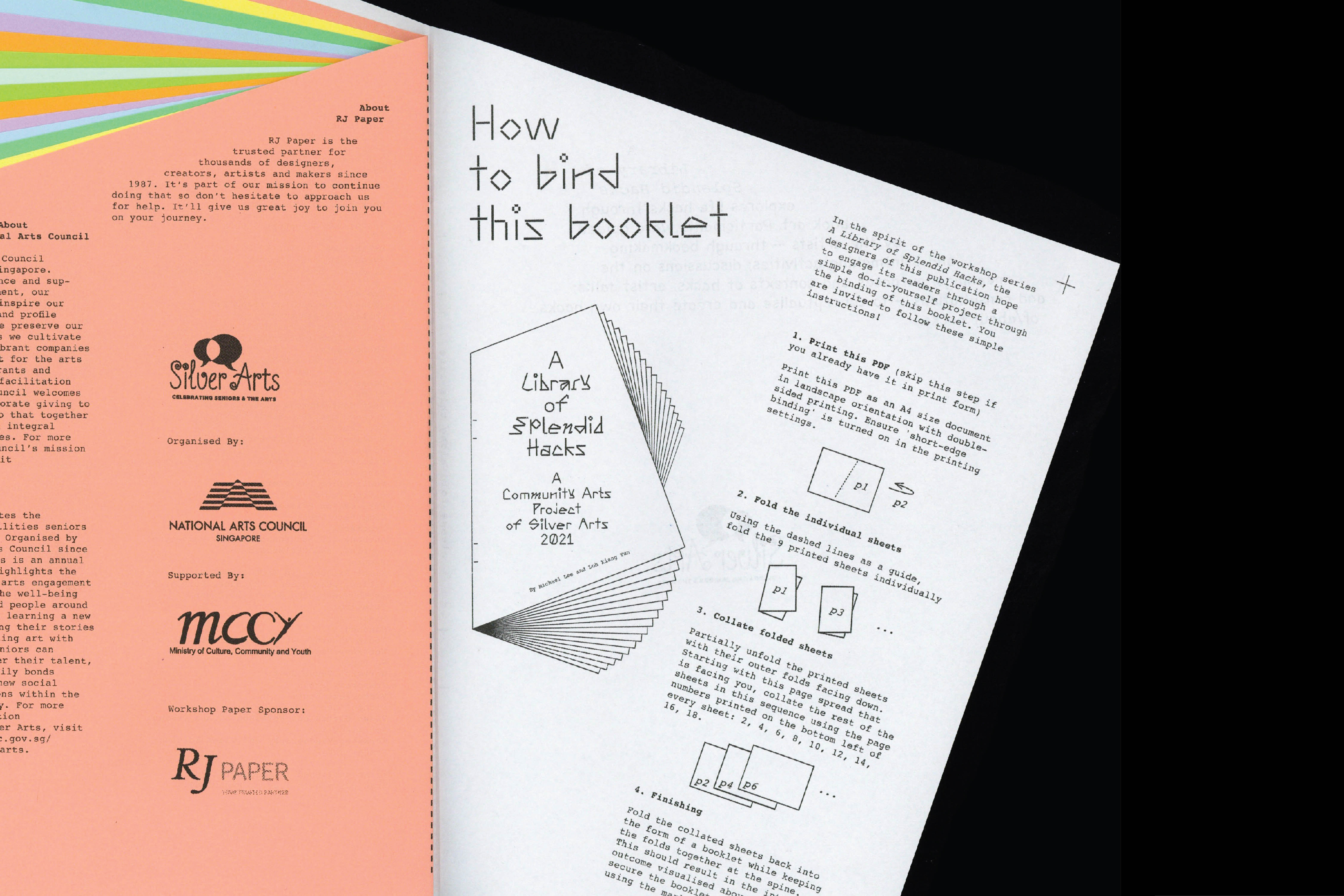 946 Splendid Hacks (project publication), for Michael Lee and Loh Xiang Yun